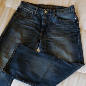 Men's AEO Original Boot jeans - EUC